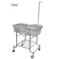 Liegender medizinischer Bassinet Trolley Baby Cort